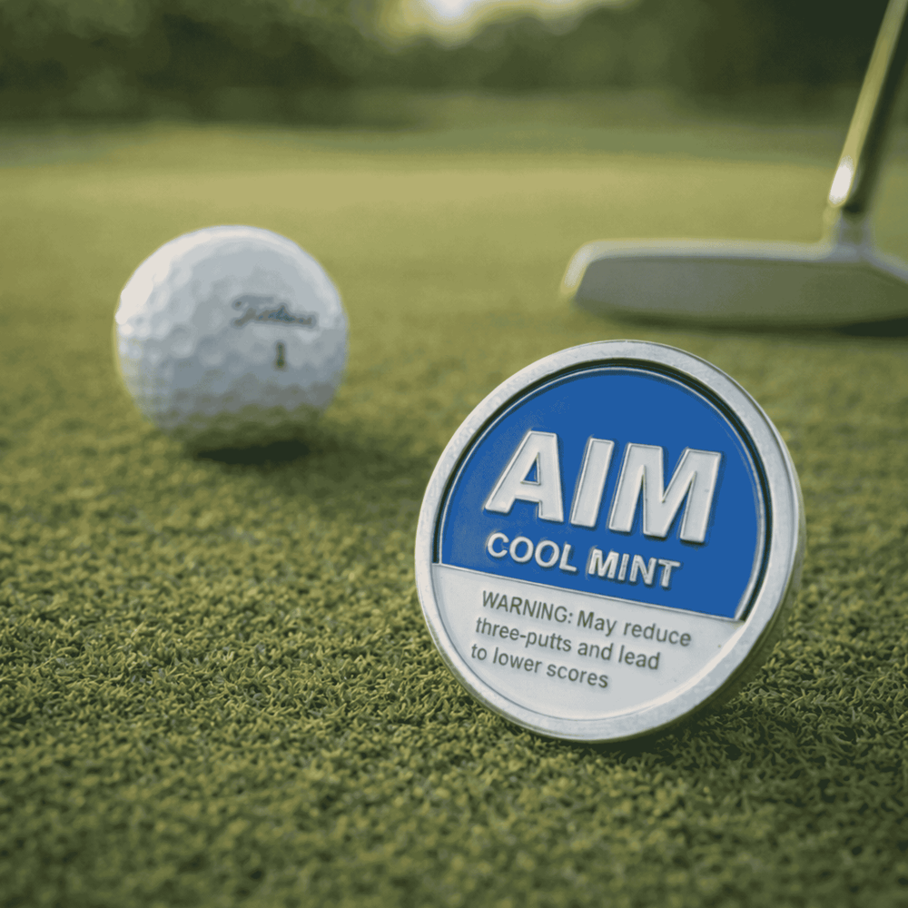 AIM Ball Marker - Cool Mint Edition – OnPointGolf.us