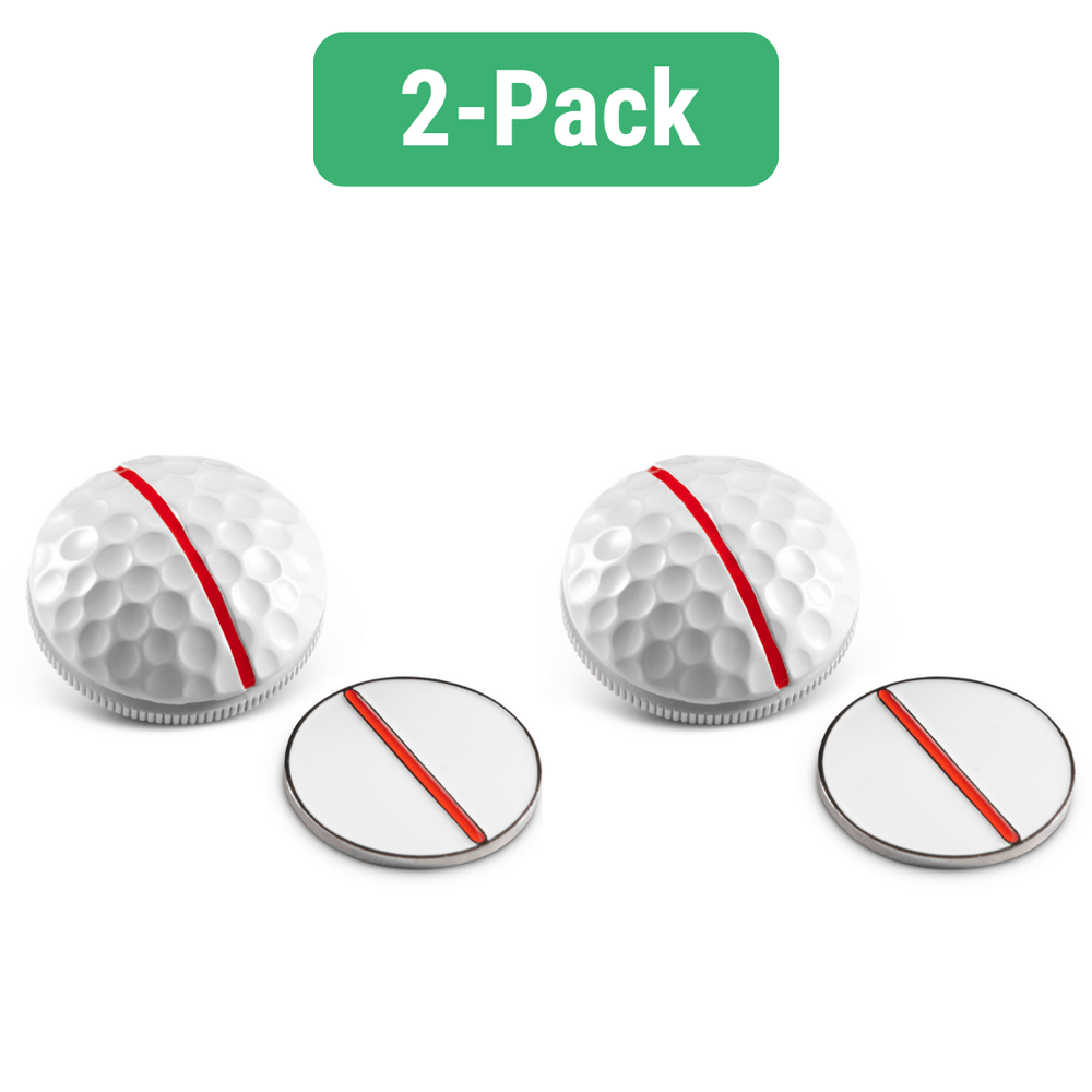 
                  
                    Load image into Gallery viewer, One Rail Ball Marker - 2 Pack Bundle
                  
                